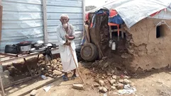 سيول وأمطار غزيرة في اليمن- إكس