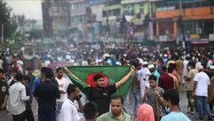 مظاهرات الاطاحة بالشيخة حسينة بنغلادش - وكالة الأناضول