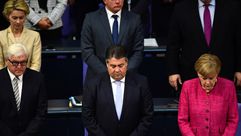 ألمانيا ميركل وزير الاقتصاد ووزير الخارجية