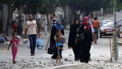 الدمار شرد مئات العائلات في غزة - أرشيفية