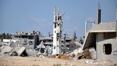 نزيف المعاناة على أنقاض غزة - نزيف المعاناة على أنقاض غزة - الأناضول (6)