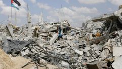 منازل مدمرة في غزة بعد عملية الجرف الصامد ـ الأناضول