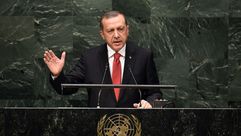 أردوغان الأمم المتحدة 25 أيلول/ سبتمبر 2014 - الفرنسية أ ف ب