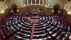 مجلس الشيوخ الفرنسي في إحدى جلساته - أ ف ب