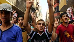مظاهرات مؤيدة لمرسي بالجيزة ـ الأناضول