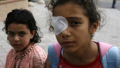 غزة العدوان أطفال أيتام