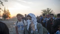لاجئون سوريون إلى أوروبا ـ أ ف ب