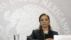 وزيرة الخارجية المكسيكية كلاوديا رويس ـ أ ف ب
