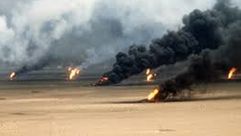 داعش يحرق أبار نفطية بالعراق
