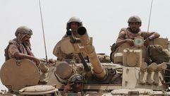 الجيش السعودي جنود سعوديون يحاربون في اليمن ـ أ ف ب