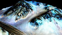 ماء على المريخ ناسا - تويتر