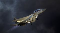 طائرة حربية إسرائيلية- أ ف ب