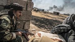 قوات بيشمركة تشارك في عملية ضد تنظيم الدولة في الموصل
