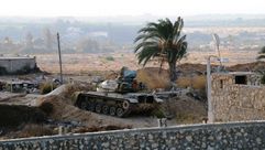دبابة مصرية بغزة ـ عربي21