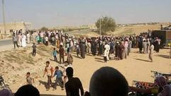 مهجرون عن قرى عربية على يد الوحدات الكردية - منبج حلب سوريا - 7