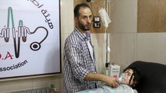حالات اختناق في حلب جراء برميل غاز- الأناضول