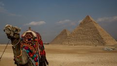 أهرامات الجيزة مصر - جيتي
