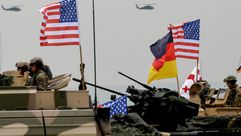 قوات ألمانية وأمريكية- جيتي