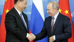 بوتين والرئيس الصيني- جيتي