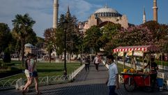 آيا صوفيا تركيا إسطنبول - جيتي