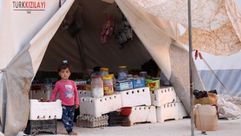 مخيم الأمل على الحدود التركية السورية للاجئين السوريين - جيتي
