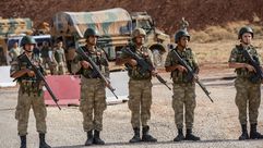 القوات التركية في إدلب- جيتي