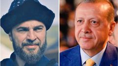 أردوغان وأرطغرل- تويتر