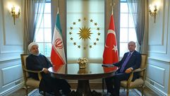 سوريا   أردوغان   روحاني  إيران   القمة الثلاثية - جيتي
