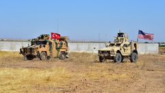 دورية مشتركة بين القوات الامريكية والتركية شرق الفرات- وزارة الدفاع التركية
