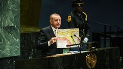 أردوغان في الأمم المتحدة حول المنطقة الآمنة- جيتي