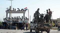 النظام  سوريا  قوات  الأسد  المعارضة  معارك  خان شيخون- جيتي