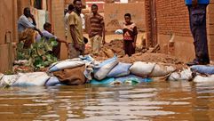 فيضانات  السيول  السودان  الخرطوم- جيتي