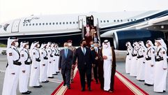 المنفي  الدوحة  قطر  مطار  استقبال- الأناضول