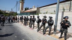 الشرطة الإسرائيلية تعزز انتشارها  (الأناضول)