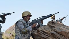 GettyImages- السعودية اليمن جندي سعودي الجيش السعودي