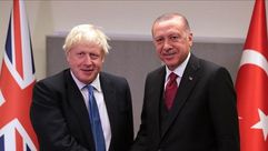 جونسون وأردوغان- الأناضول