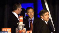لحظة إخلاء بوش بعد هجوم الطائرات- جيتي