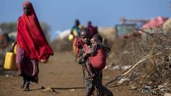 الصومال فقر مجاعة تشريد  اطفال  الاناضول