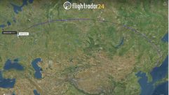 طائرة روسية في كوريا الشمالية- FlightRadar24