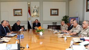 مجلس الدفاع الوطني بمصر يجتمع لاعلان حالة الطوارئ بسيناء ـ أ ف ب
