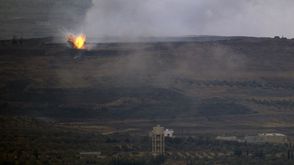 جيش الاحتلال الإسرائيلي يقصف مناطق لجيش النظام السوري في الجولان المحتل ـ أ ف ب