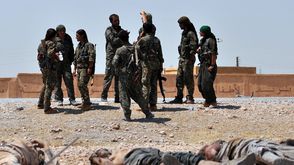 القوات الكردية السورية YPG - أ ف ب