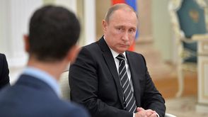 بشار الأسد في موسكو - الكرملين - روسيا - - مع بوتين