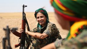 قوات الحماية الكردية سوريا - أ ف ب