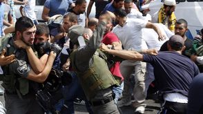 القدس مواجهات بين الاحتلال والمصلين في الأقصى - أ ف ب
