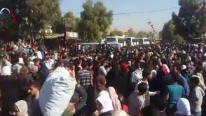 تهجير سكان المعضمية - الغوطة الغربية - ريف دمشق - سوريا