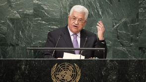 رئيس السلطة الفلسطينية محمود عباس يلقي خطابا في الجمعية العامة للأمم المتحدة في نيويورك