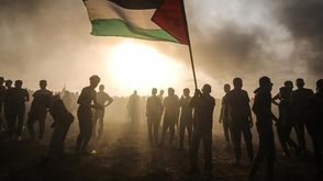فلسطين  غزة  مسيرات  (الأناضول)