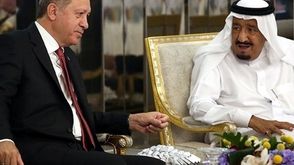الملك سلمان وأردوغان- تويتر