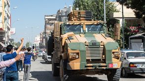 تركيا   العملية العسكرية    نبع السلام   جيتي